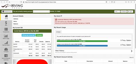 city of irving bill pay.